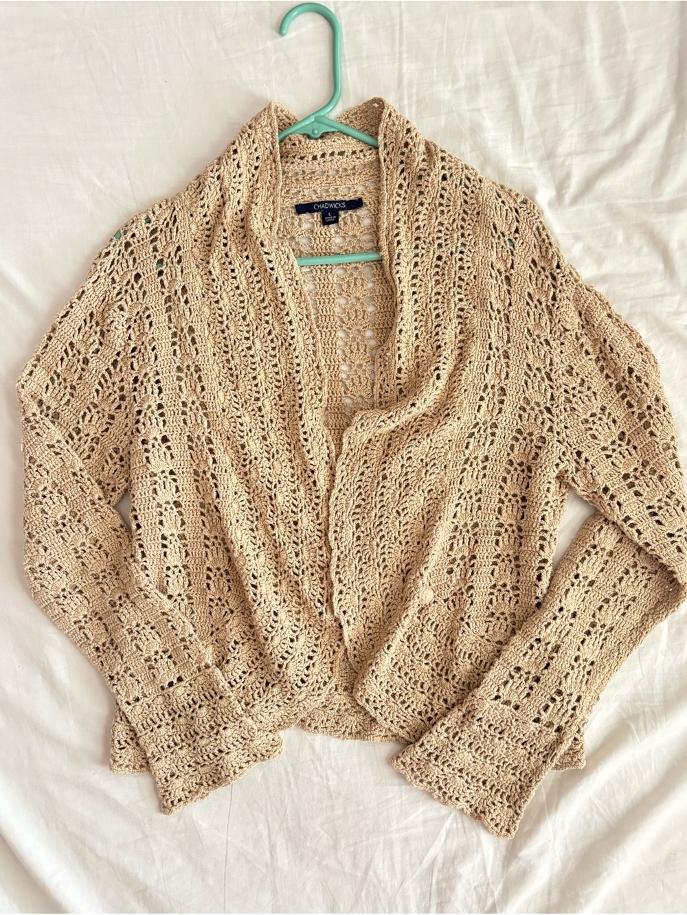 Chadwicks Vintage Crochet Cardigan